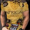 Men's Fashion 3D Printed Men's T-shirt Round Neck Short Sleeve, Trendy Street Wear