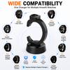 Magnetic Charging Dock For Amazfit Active Max / T-Rex Ultra 2 / T-Rex 3 Balance Smartwatch C-Shaped Stand Charger Base 5V