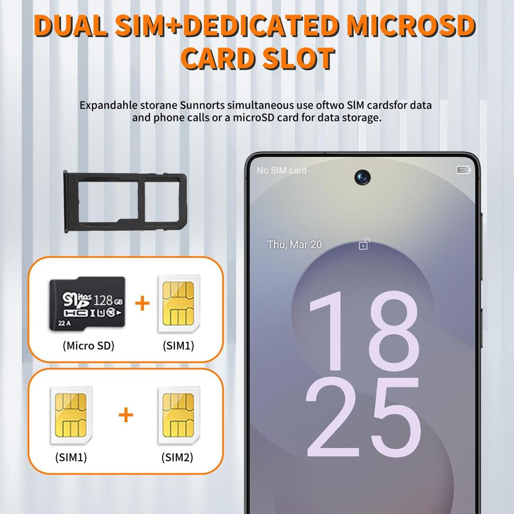 Cross-Border 7.3" S25 Ultra Android Smartphone 16GB+1TB