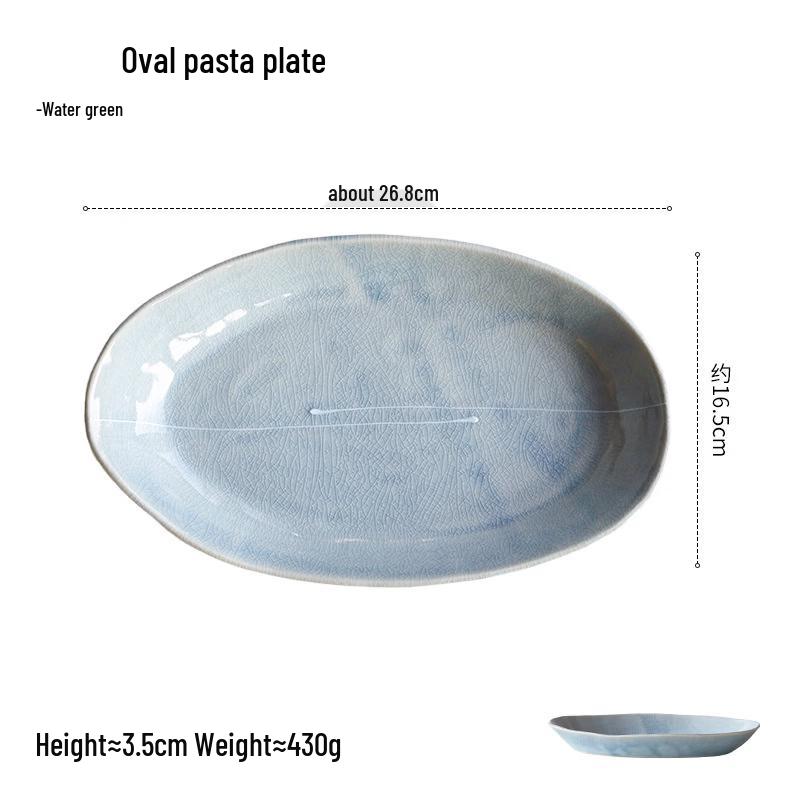 

Ru Han Japanese Style Ceramic Serving Plate