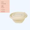 Biodegradable Cornstarch Disposable Round Food Container