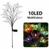 Waterproof Solar Butterfly Lights Outdoor Multi-Color Changing 6/8/10 Heads Solar LED Lights Energy Saving