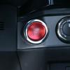 For Toyota Tacoma 2016- Engine Start Stop Push Switch Button Ring Trim Red