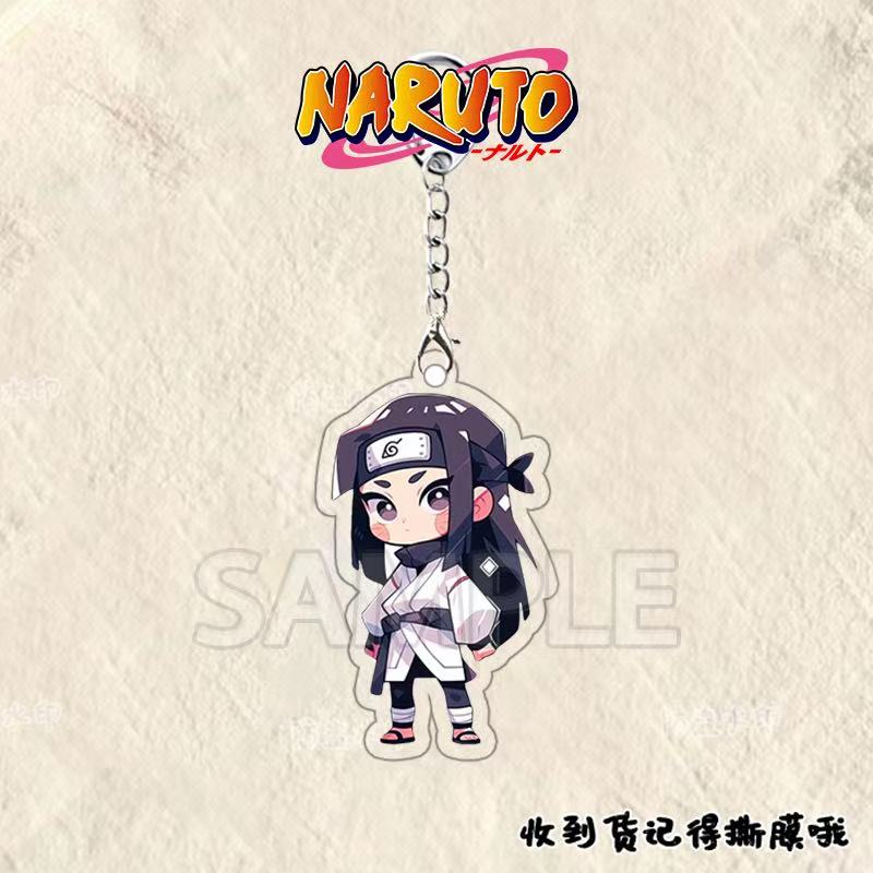 Anime Naruto Akrilik anahtarlık aksesuarları Uzumaki Naruto Çizgi Film Anahtarlık