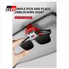 Car Sunglasses Protect Storage Cases Sun Visor Glasses Box Car Styling for Toyota Trd Gr Chr Corolla Yaris Rav4 E150 E120 Land Cruiser