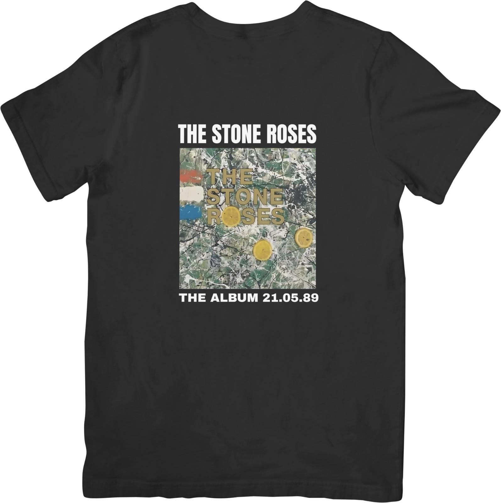 The Stone Roses Music Unisex Fit suitable for Men  Women Quality Cotton T-Shirt M