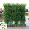 6pcs Simulation Bamboo Indoor Decoration Encrypted Plastic Fake Bamboo Partition Screen Outdoor Artificial Bamboo Simulation Plant Landscaping