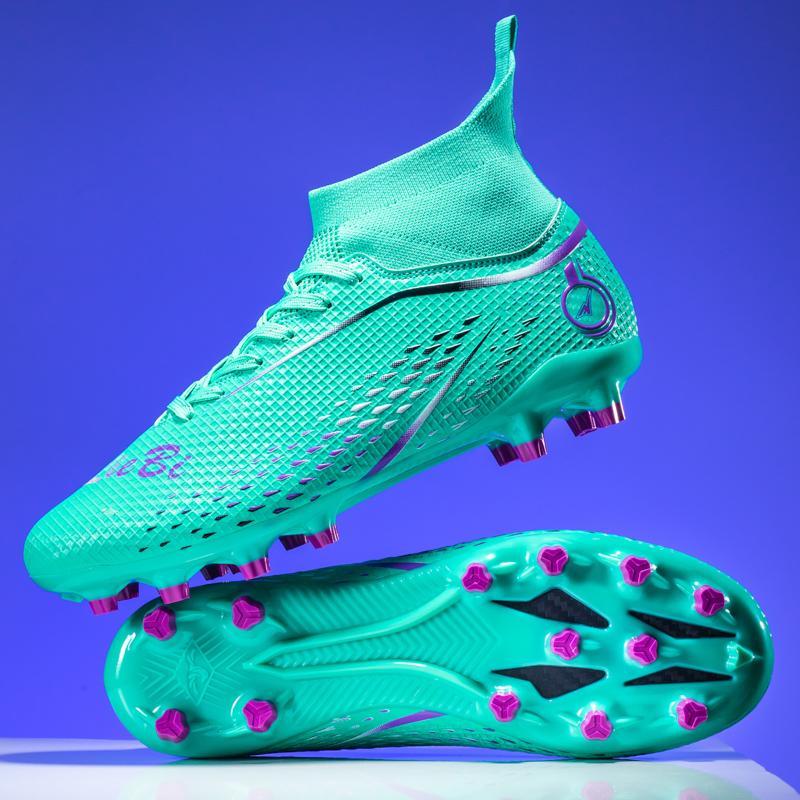 New MenFootball Boots High-quality Soccer Shoes Professional Outdoor FG/TF Non-Slip Soccer Cleats Training Shoes Ultralight
