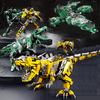 1130 Pcs  3 In 1 Deformation Dinosaur Building Blocks Robot T-Rex Spiny Back Dragon Large Children's Toy Birthday Gifts No Box