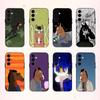 S-Sad B-BoJack Horseman  Phone Case For Samsung Galaxy A73,A72,A71,A70,A53,A52,A51,Others Soft Black Shell