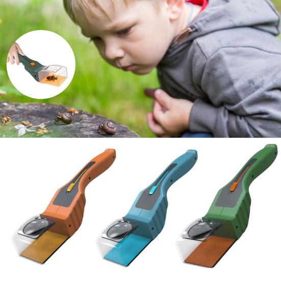 Handheld Insect Viewer Catcher Clear Window Non-contact Quick Release Outdoor Nature Exploration Small Animal Spider Bee Catching Tool