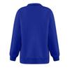 Women's Casual Fashion Long Sleeve Solid Color Zip Sweatshirt Top