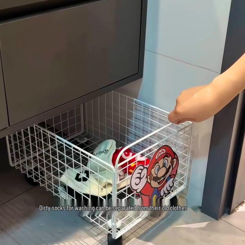 Portable Under-Shelf Laundry Hamper