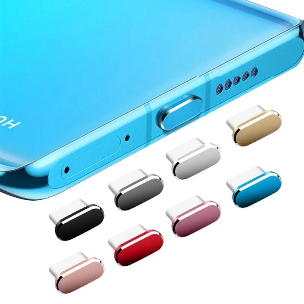 5PCS Port Protector Caps USB Charging Port Protector Charging Port Dust Cover  Cellphone Protection
