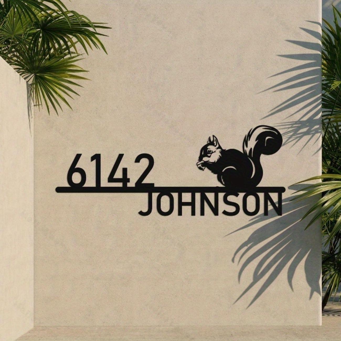 

Металлический Садовый Знак Белка, Декор для Дома на Открытом Воздухе, Горячая Распродажа M чёрный