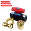 12V Car Battery Disconnect Switch, Copper Power Cut-Off, Anti-Leakage Isolator rv battery disconnect switch with Digital Display
