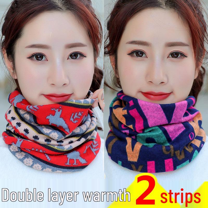 Men's Thermal Multifunctional Neck Gaiter: Windproof, Thickened Headscarf and Face Mask for Outdoor Cycling.