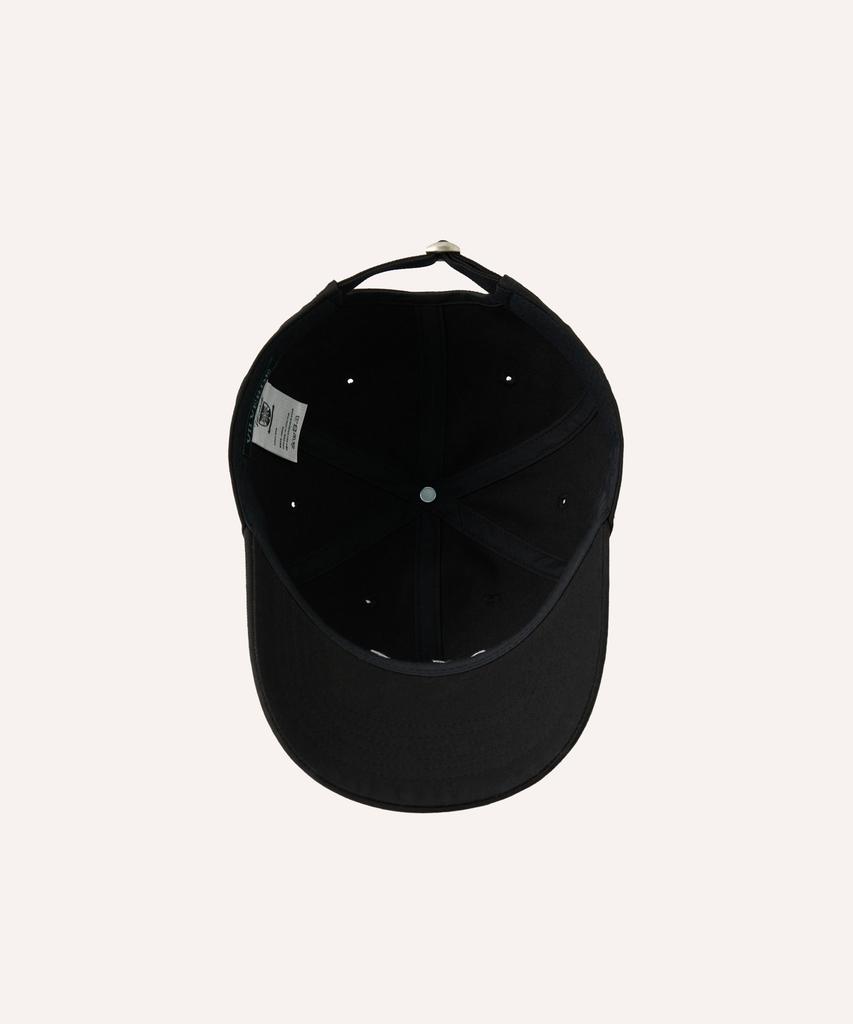 Bibeleude Embroidered Cotton Ball Cap 001 Black