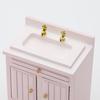 45669 Mini Doll House Kitchen Play Cabinets Cooking Table Sink Counter