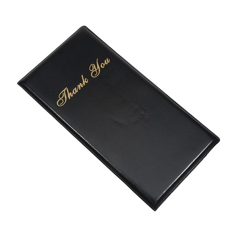 

Premium Menu Folder Guest Check Card Holder Leather Restaurant Check Presenter Guest Bill Server Menu Folder Checkbook Organizer