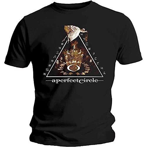 A Perfect Circle Men s APCTS01MB01 T-Shirt, Black, Small S