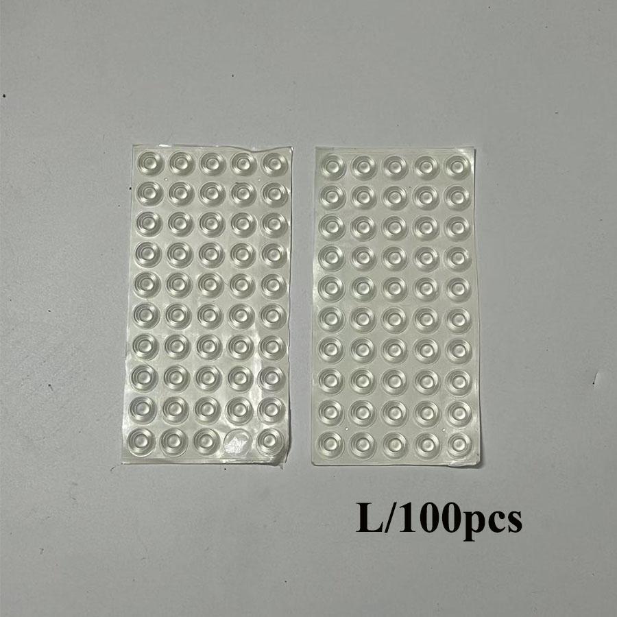 30/32/100/128pcs/Silicone collision pads, furniture cushioning and noise reduction stickers, shock absorption
