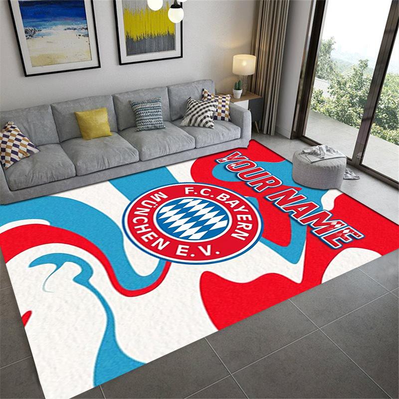 Custom Name Bayern Munich Carpet Rug for Living Room Bedroom Home Sofa Decoration,Kids play Non-slip Floor Mat