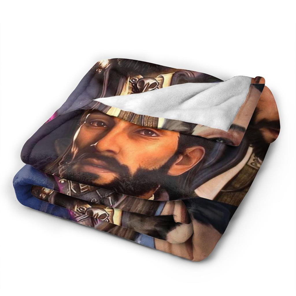 Dragon Age The Veilguard Lucanis Dellamorte Decken Fleece Lustige Warme Überwurfdecken für Zuhause Alle Jahreszeiten Outdoor