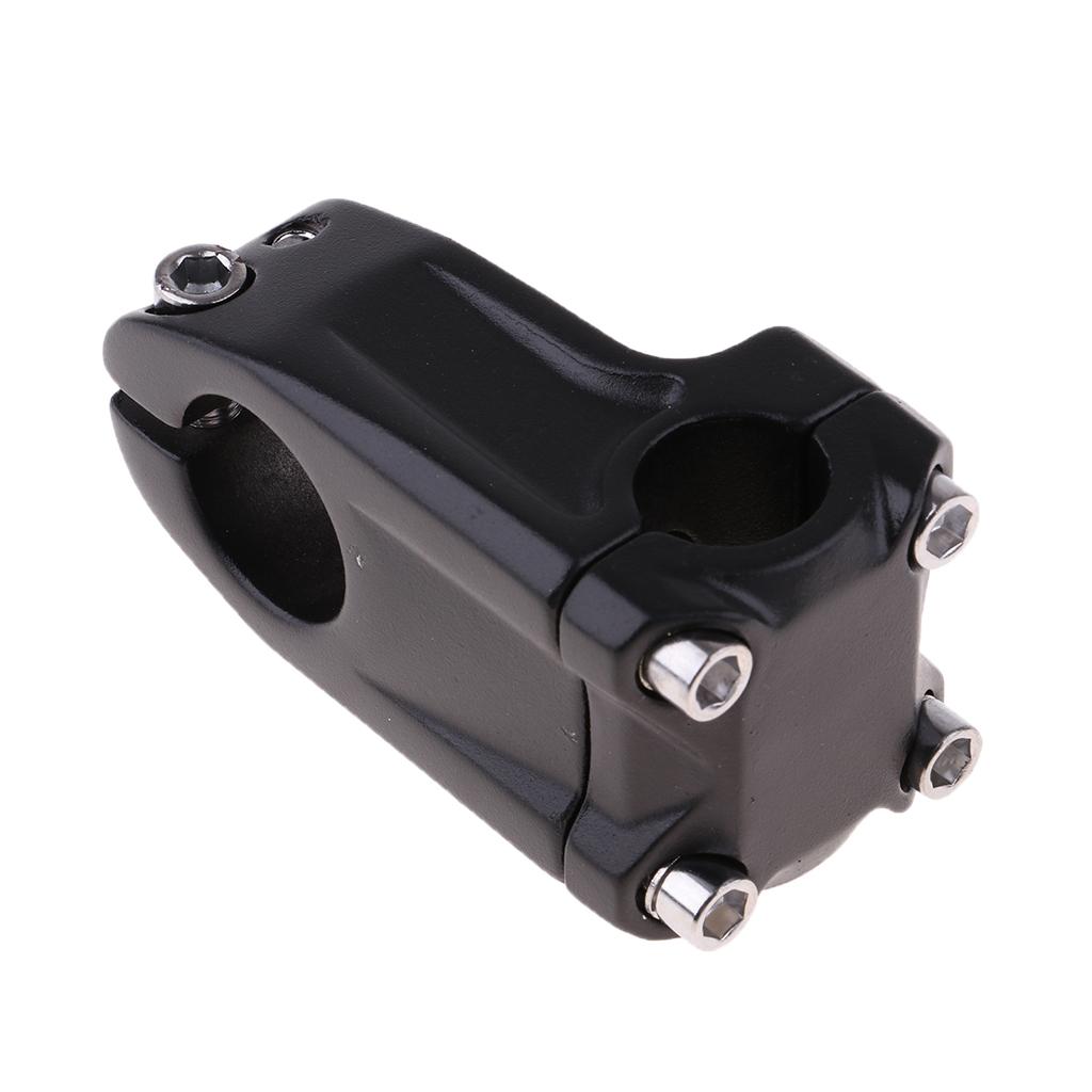 Aluminum Alloy Fixed Cycling Mountain Bike Short Handlebar Stem Riser for Track Bike, BMX, Downhill
