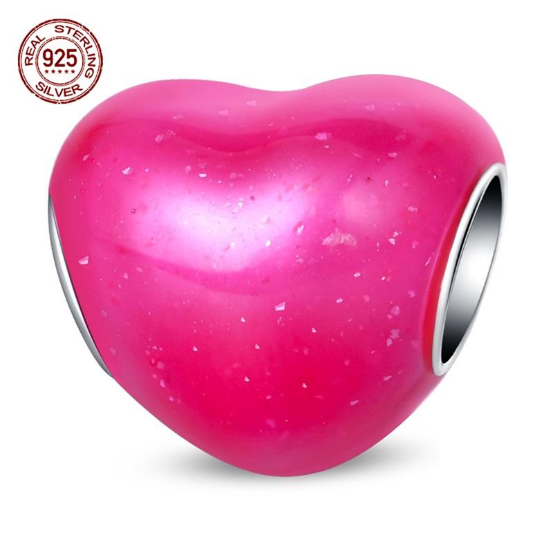 

925 Silver Girl s Heart Twelve Constellations Series DIY Lucky beads for 3MM Bracelet Women Jewelry Gift