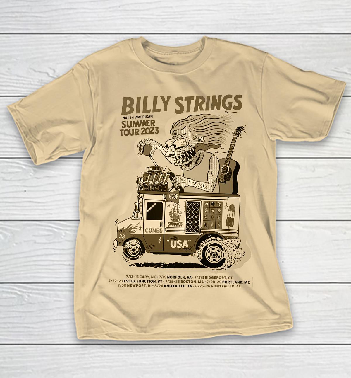 Billy Strings 2023 Tour Collection Album S to 5XL T-shirt XL