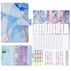 With Zipper Cash Envelopes A6 Budget Binder PU Leather Budget Planner Organizer  Lovers