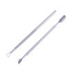 Stainless Steel Double-Headed Cuticle Remover and Pusher Tool for Manicure