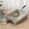 Sand Rake Cat Litter Sifter Wide Basket Sifter Scooper Large Stainless Steel Telescopic Handle Wide Basket Sifter Beach Scoop