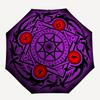 1pc Sorcery Symbolism Umbrella with Plastic Handle, Suitable for All Seasons Outdoor PT389