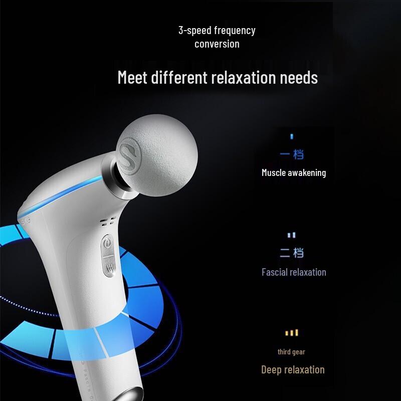 SKG F5 Mini Portable Hot Compress Massage Gun CN Plug (adapter Included)