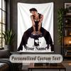 Personalized Wall Tapestry,Harry Styles Custom Text, Soft Fabric Wall Art For Indoor Decoration