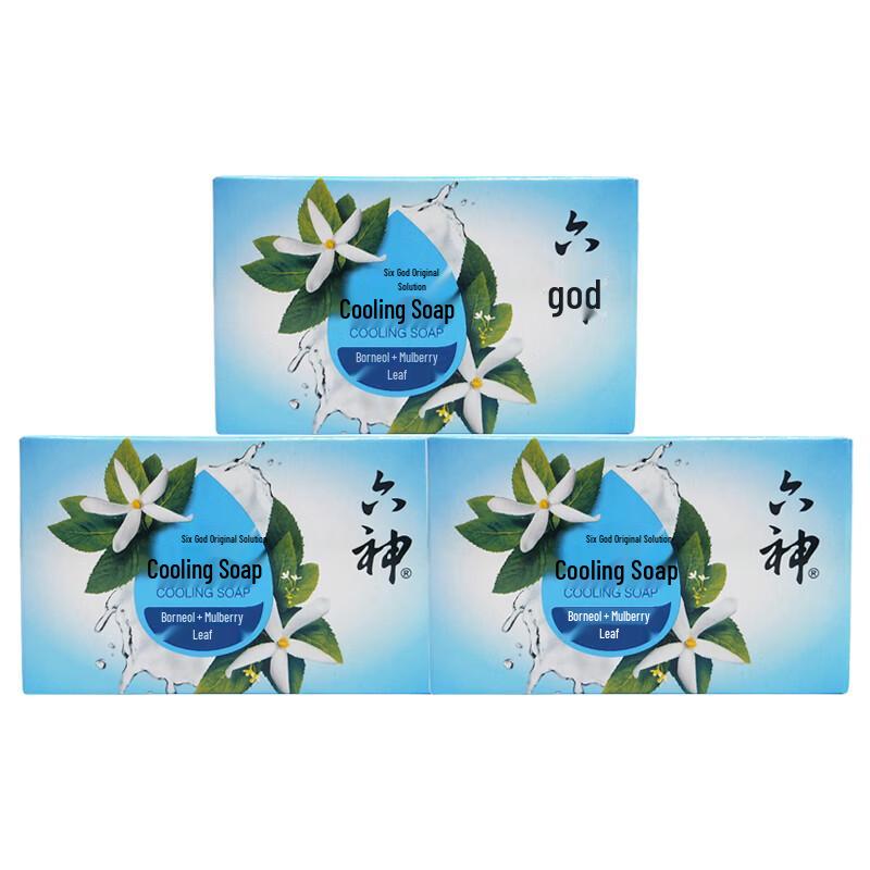 

Liushen Cooling Camphor & Mulberry Leaf Soap