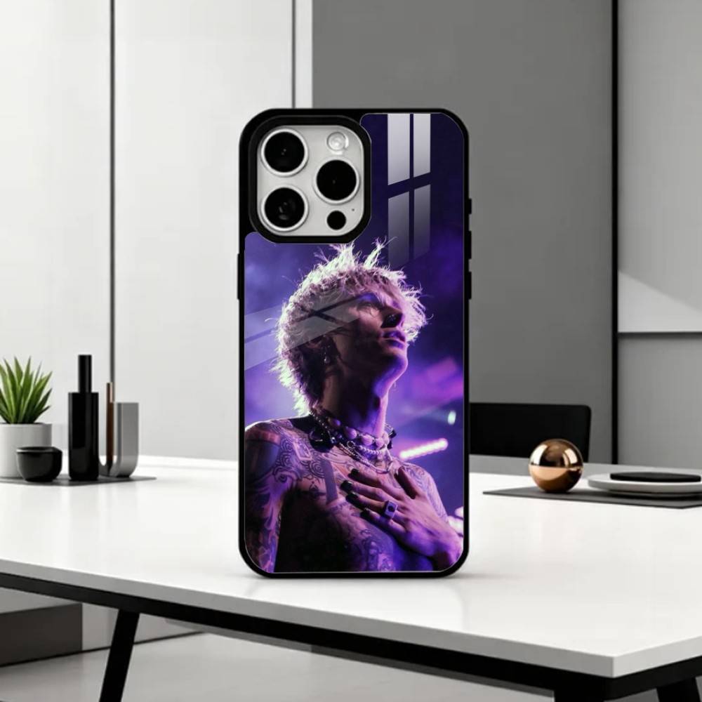Rock Music M-MGK Kelly  Phone Case For iPhone17,16,15,14,13,12,11 Plus,Pro Max Magnetic For Magsafe Wireless Charging