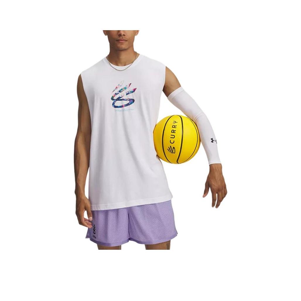 

Under Armour Серия Curry Повседневная дышащая майка для баскетбола без рукавов Мужские топы 6012936-100 M