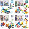 Diy Childrens Large Building Block Set Plastic Assorted Shapes Play Experiences