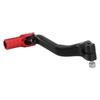 Motorcycle Gear Shifter Lever High Strength Metal Anti Collision Gear Shift Lever Pedal for Most Dirt Bikes Red