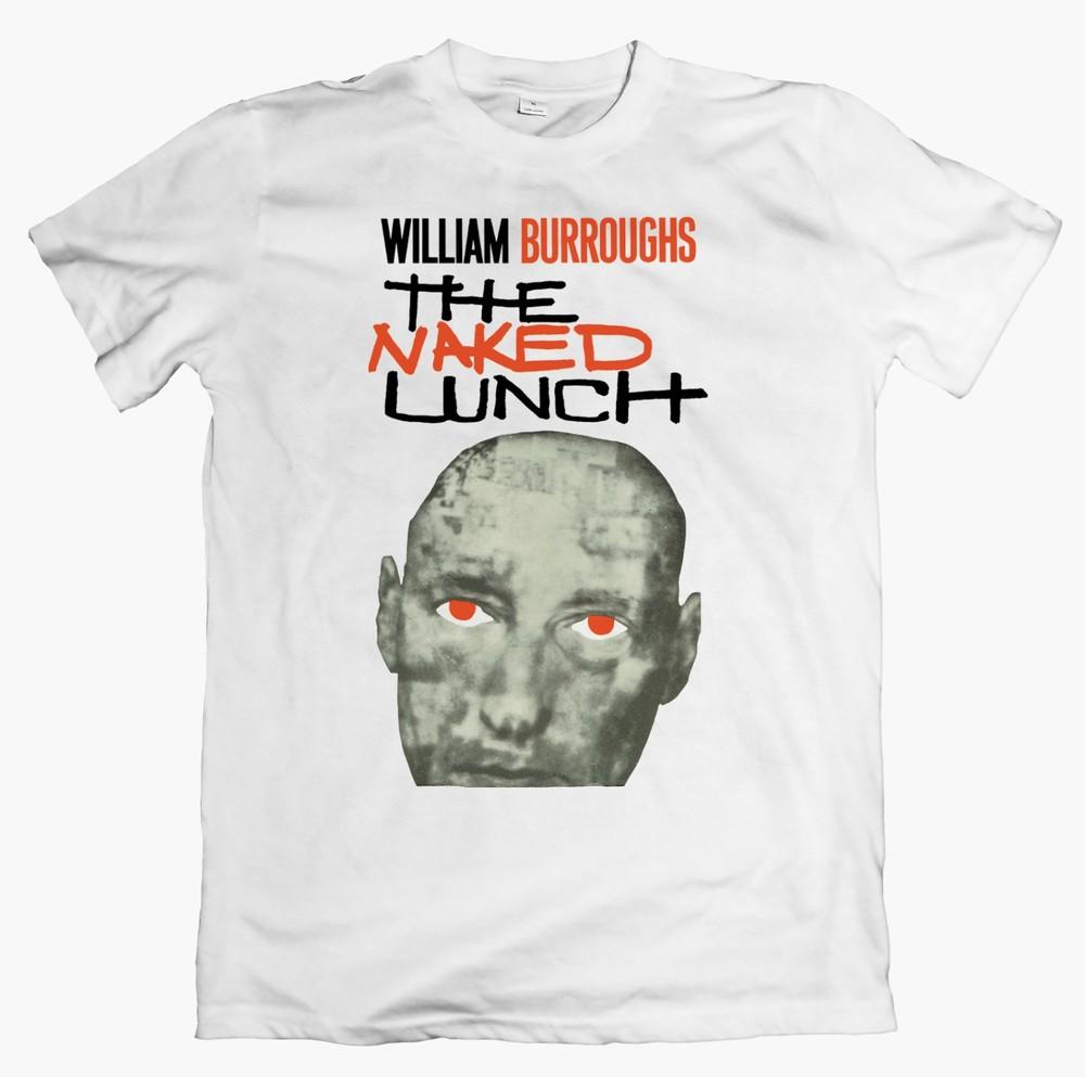 William burroughs naked lunch tshirt beat generation book graphic tee unisex S