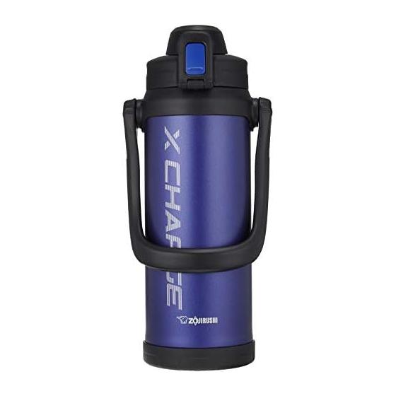 ZOJIRUSHI Zojirushi Water Bottle Direct Drinking Sports Type Stainless Steel Jug Bottle 2.06L Navy SD-BD20-AD