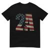 2nd Amendment Patriotic Gun Owner American Flag Rifle T-Shirt