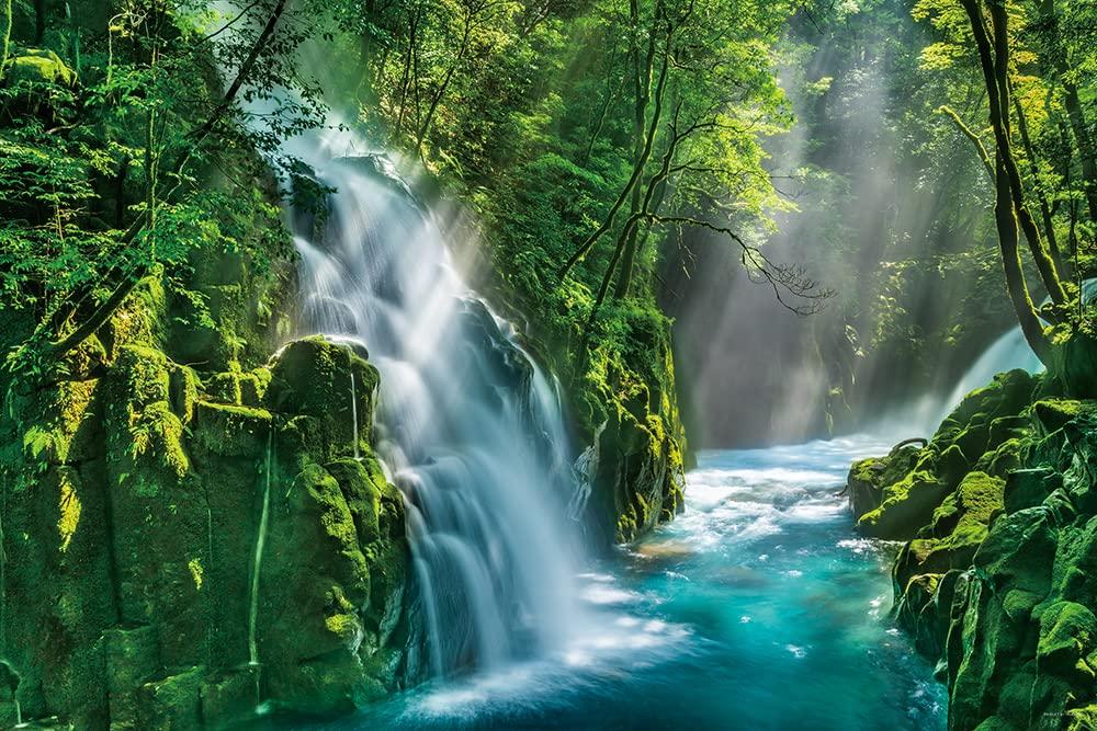 

1000 Piece Jigsaw Puzzle Shining Kikuchi Valley (Kumamoto) (50x75cm)