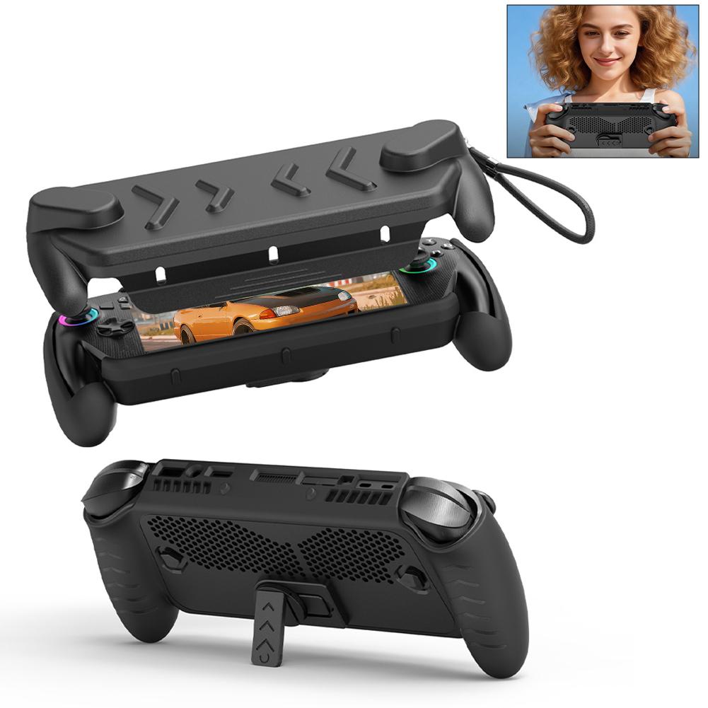 Für JYS Für ROG Für Xbox Ally/X TPU Handheld Schutzhülle Vollständige Abdeckung Mit Abnehmbarer Vorderseite Spielzubehör