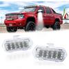 LED Puddle Mirror Lights for Chevy Silverado 1500 Classic Avalanche 1500 2500 GMC Sierra 1500 Classic Cadillac Escalade/Escalade ESV EXT Yukon XL