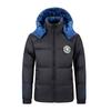 New winter men's casual warm  clothes, piled and thickened multi-bag removable hat  jackets and  clothes.