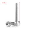 304 Stainless Steel Hex Socket   Hd Thrd Screws   Fastener (M5*10)